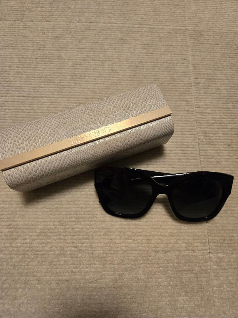 Jimmy Choo ジミーチュウ バタフライ型 8079O Amazon.com: JIMMY CHOO Butterfly Sunglasses Tessy/G/S 8079O Black