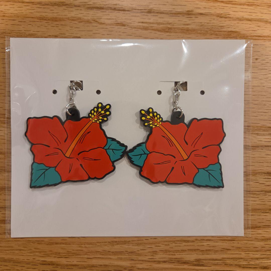 ハナハナ ラバーキーホルダー パイオニア ハイビスカス HANAHANA