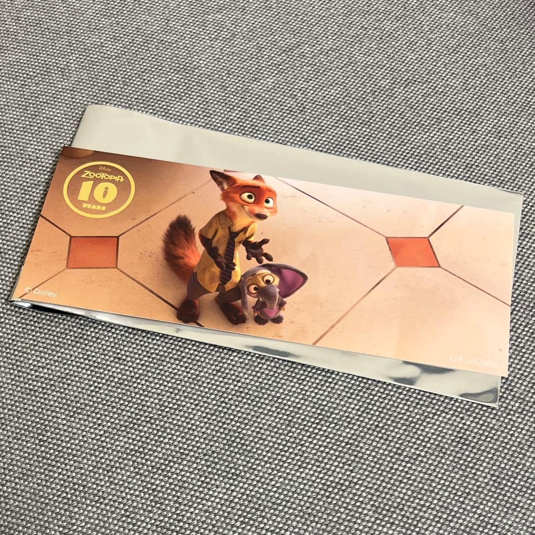 ズートピア2 カフェ 特典 箔押しカード ニック - メルカリ