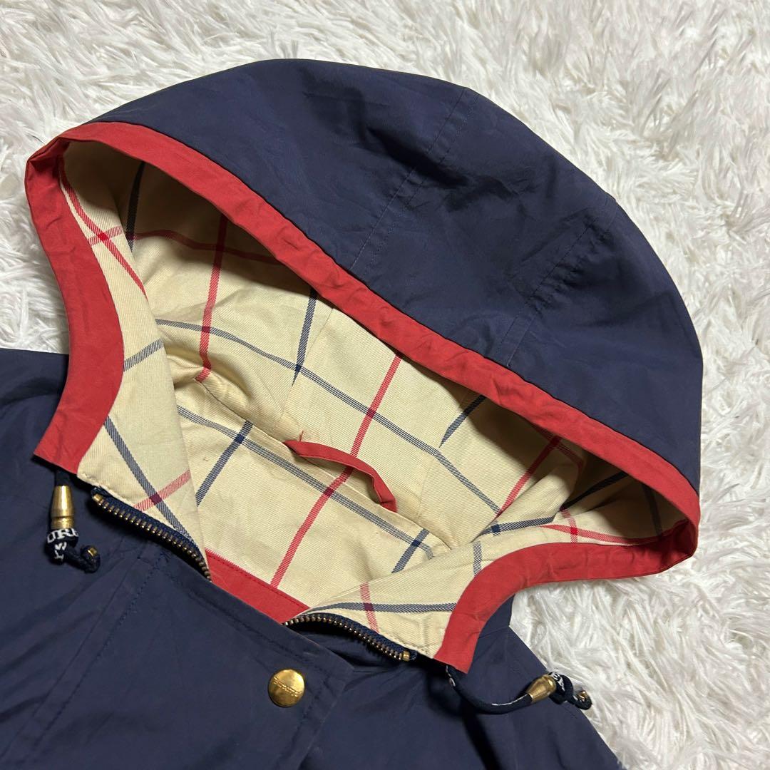 ビッグロゴ バーバリープローサム ジップ ジャケット ハーフコート