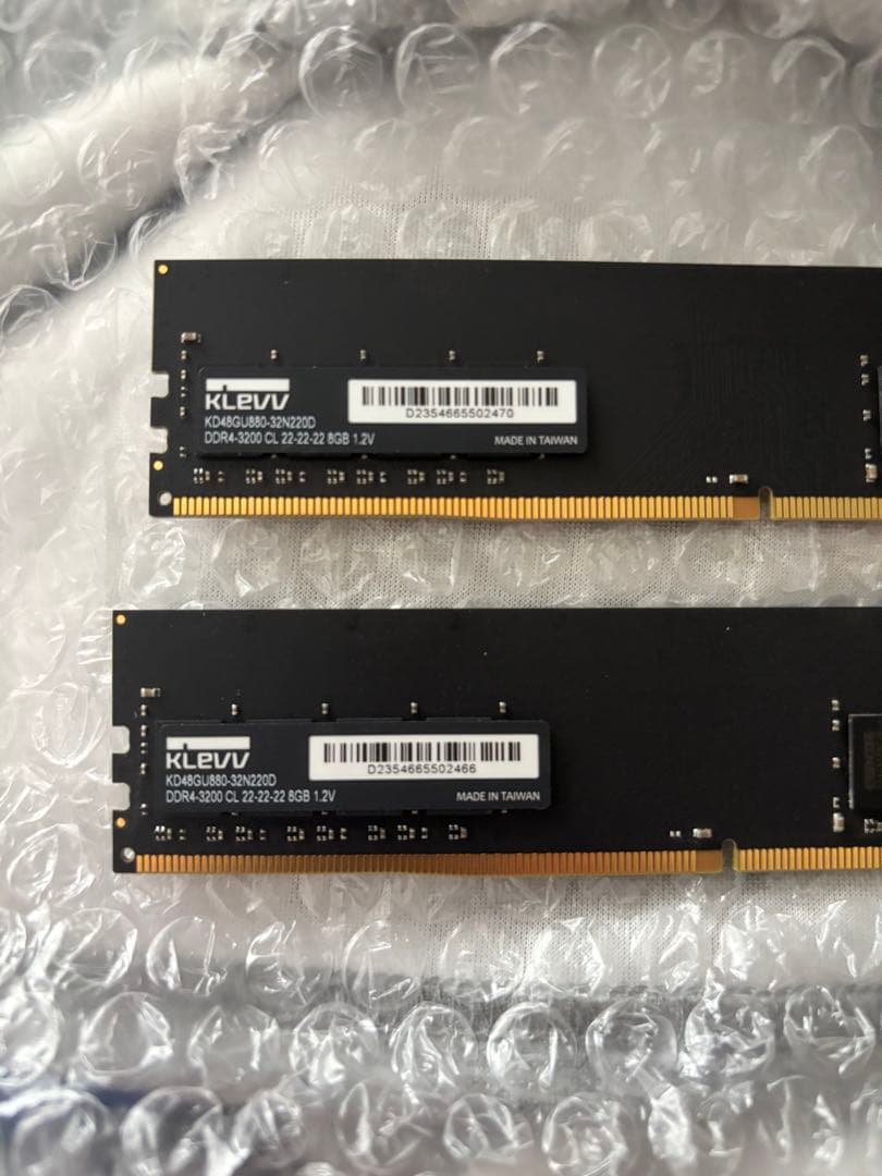 KLEVV DDR4-3200 8GB メモリ２枚　計16GB 81NAP90jeJL._AC_UF350,