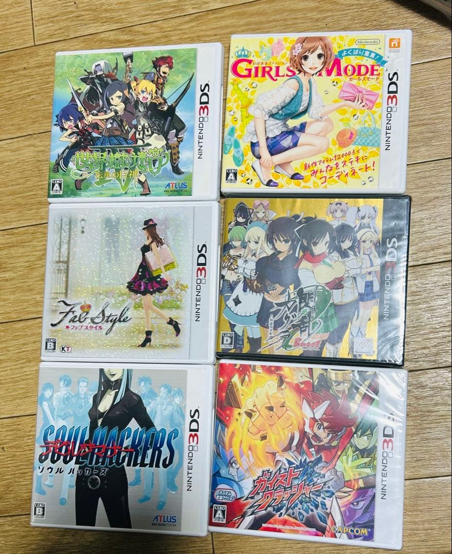 ニンテンドー3DSソフト5点セット