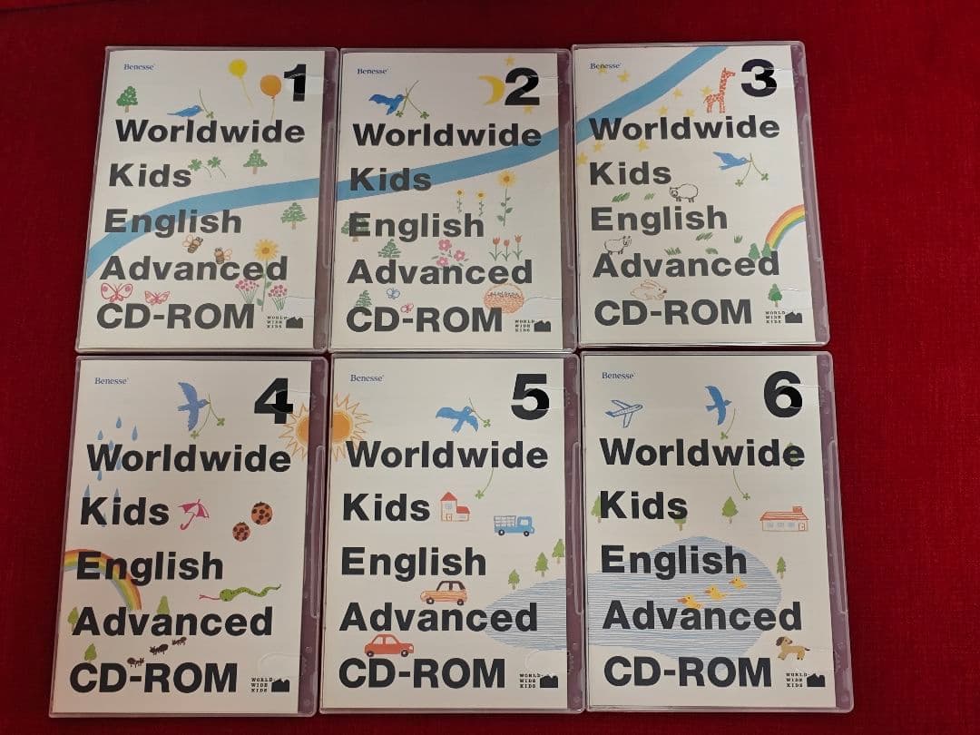 ワールドワイドキッズ 英語絵本とCD、DVDセット(STAGE1〜6) - メルカリ