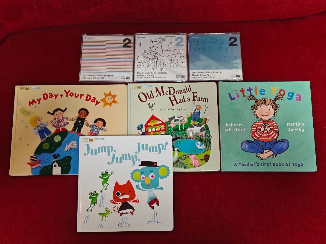 ワールドワイドキッズ 英語絵本とCD、DVDセット(STAGE1〜6) - メルカリ