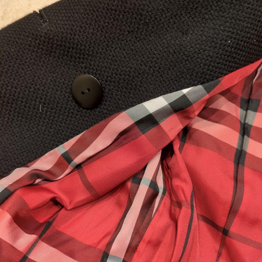 希少 バーバリーブルーレーベル ピーコート ナポレオン ジャケット 黒