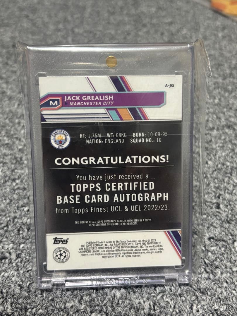 希少】99枚限定 グリーリッシュ サイン マンチェスターシティ - メルカリ