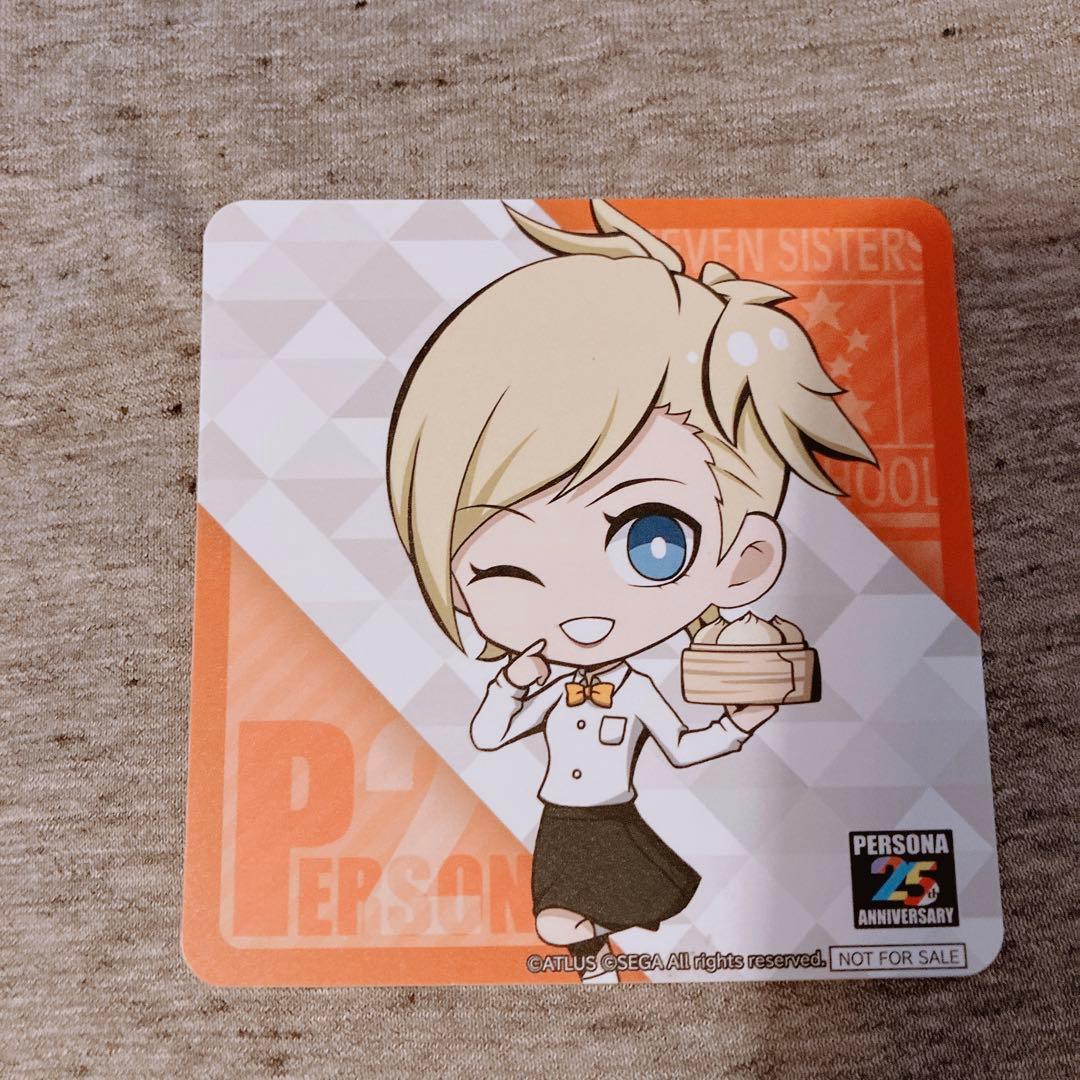 ペルソナ2 秋葉原コラボカフェ 25th コースター リサ（ギンコ） - メルカリ