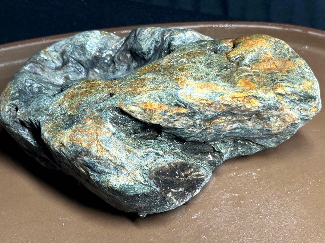 自然石 水石 アートピース 盆栽 朱泥 盆栽 水盤　花道　ミニチュア　4点まとめ 自然石 水石 アートピース 盆栽 朱泥 盆栽 水盤 花道 ミニチュア 4点まとめ