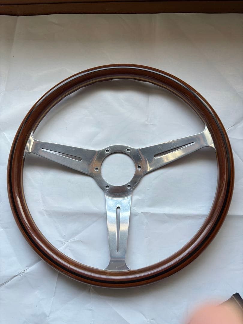 NARDI 1985年 ナルディ wood 36.5φ リング➕ホーンボタン付き