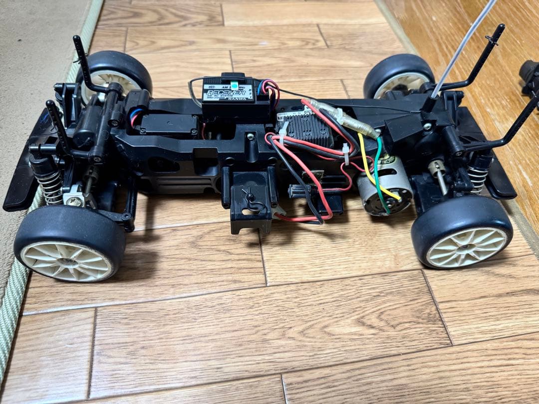 ラジコン NISSAN IMPAL レトロ SANWA seven ace - メルカリ