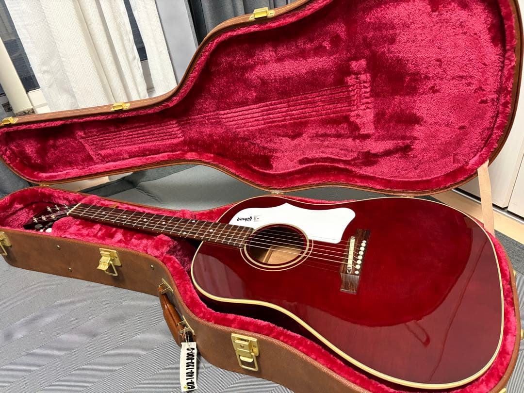 Gibson J-45 Original AJ Wine Red エレアコ改造 Gibson J-45 Original AJ Wine Red エレアコ改造 - メルカリ