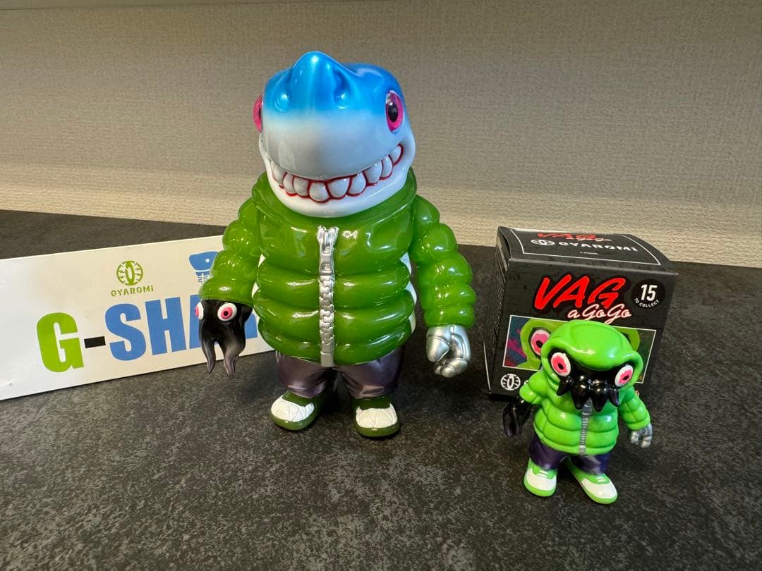 G-SHARK MomocoStudio VAG A GO GO ギャロミ G SHARK gyaromi モモコスタジオ ワンフェス ギャロミ ソフビ ワンダー