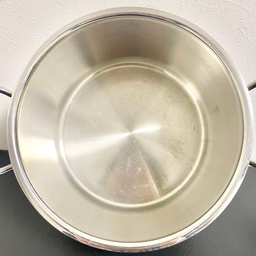 ①ドイツ製 Fissler フィスラープロコレクション両手鍋 5.5L 24cm