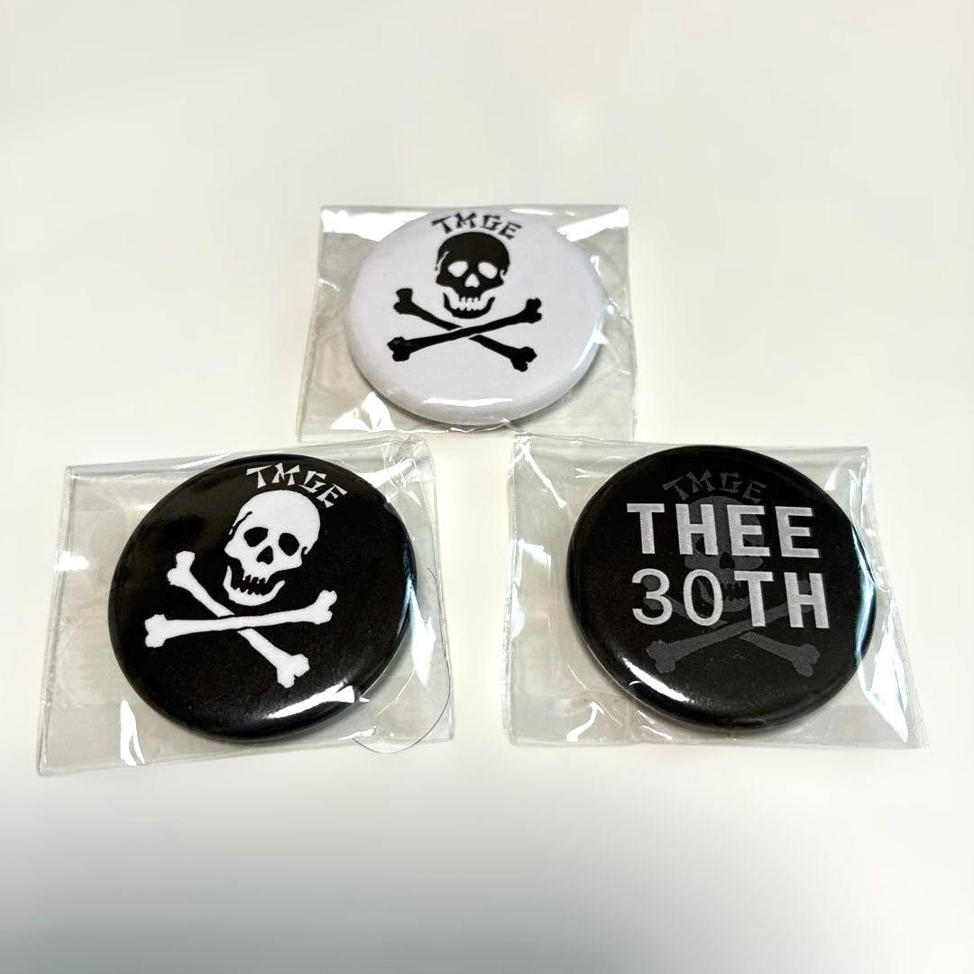 新品未開封 ミッシェルガンエレファント 缶バッジ 3個 限定品 スカル