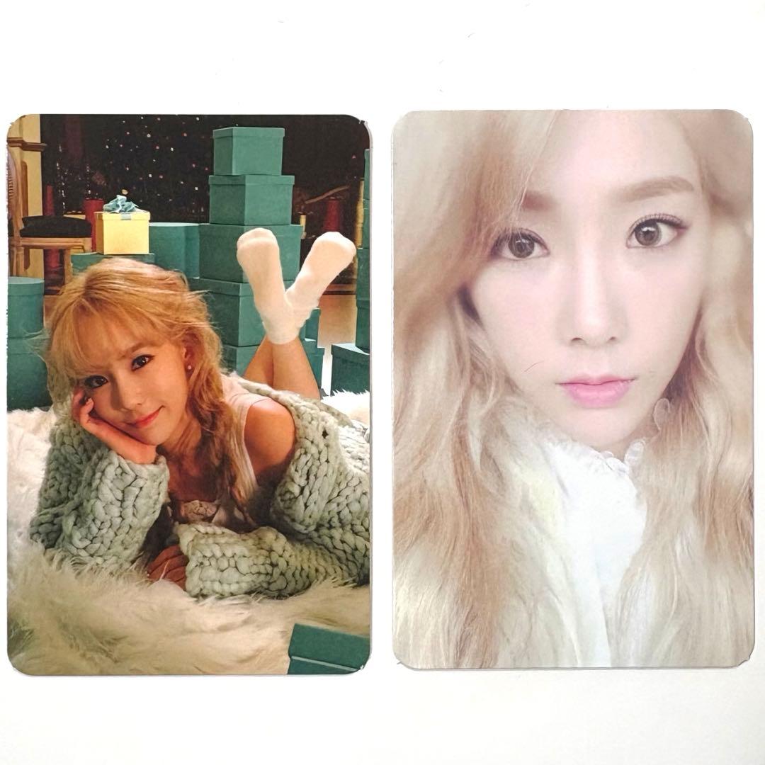 少女時代 TTS Dear Santa テヨン トレカ コンプセット 少女時代 テヨン this Christmas アルバム トレカ付き - メルカリ