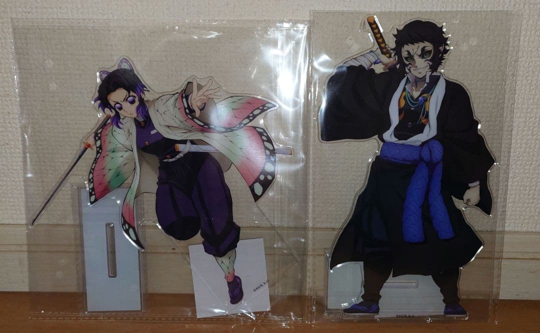 鬼滅の刃 アニプレックスオンラインくじ ビッグアクリルスタンド 胡蝶