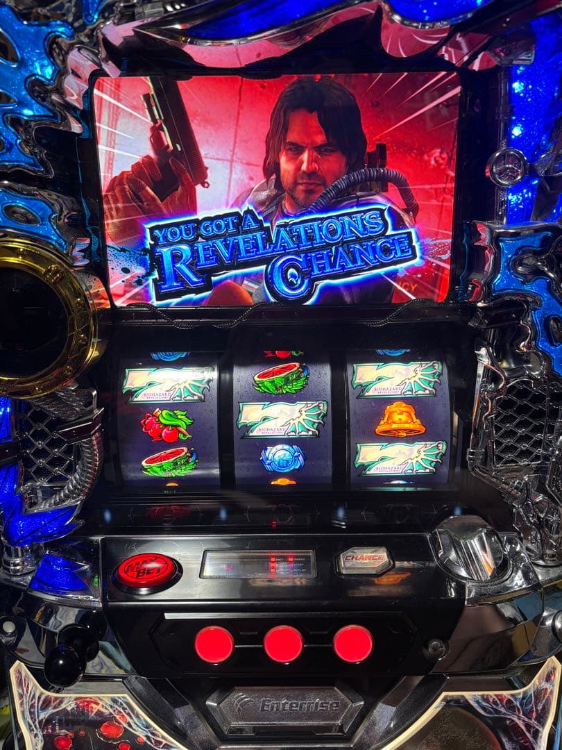 スロット　バイオハザードリベレーションズ バイオハザード リベレーションズ スロット実機 買取致しました