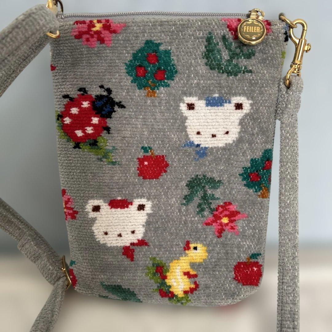 ファミリア フェイラー ショルダーバッグ コサッシュ スマホショル