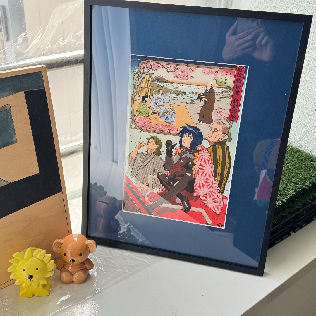 限定300 希少】 攻殻機動隊 版画 複製原画 浮世絵 木版画 - メルカリ