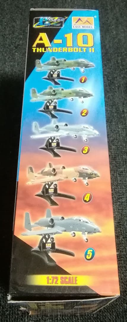 A10サンダーボルトII1:72塗装済完成品模型2機セット(イージーモデル