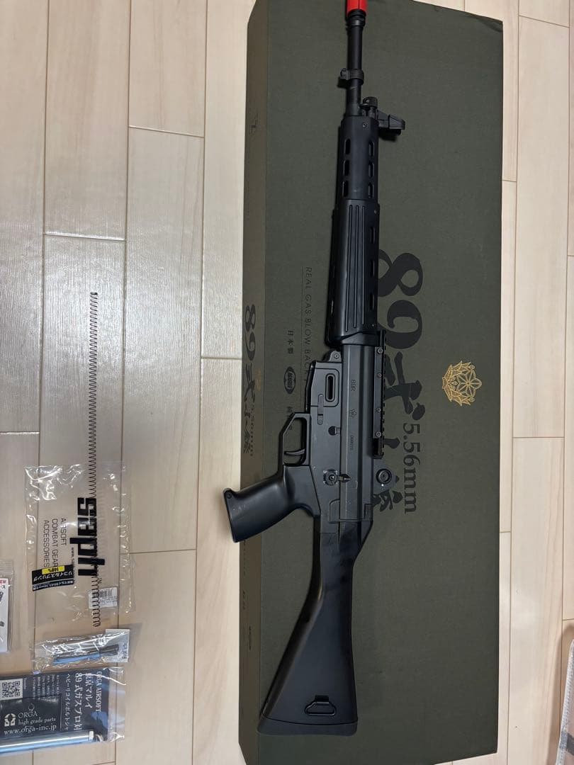 89式小銃 なんくるないさー様専用 89式ガスブロ 折曲銃床