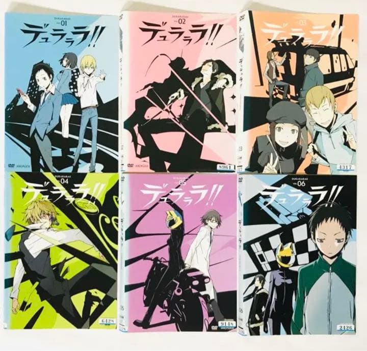 デュラララ!! 1期+2期 DVD全話セット - メルカリ