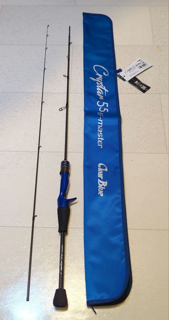 Crystar 55 B-master アジングロッド クリアブルー クリスター55 BFマスター】何と0.5gジグ単が扱える! 超繊細高感度