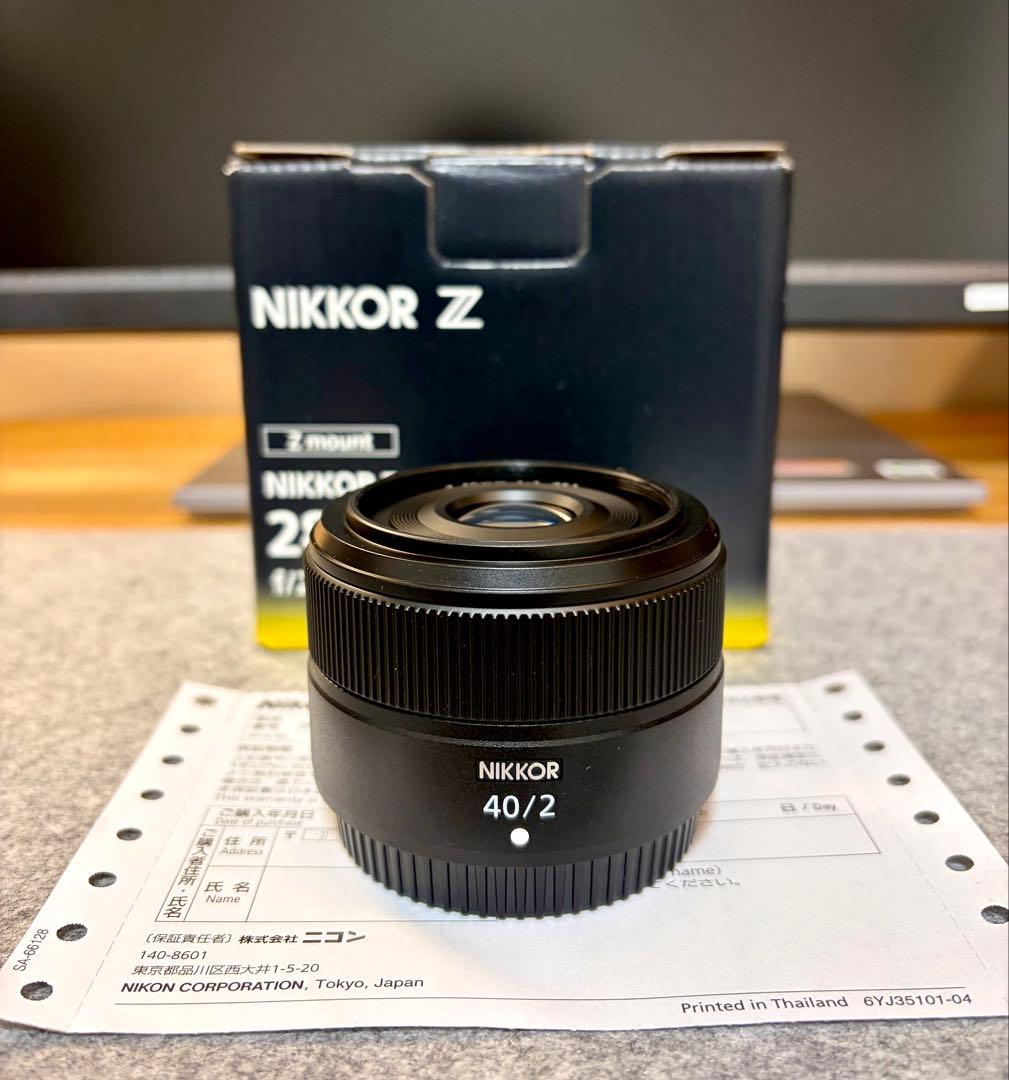 レンズ(単焦点) NIKKOR Z40mm f/2 コスパ最強の40mm単焦点レンズ、ニコン「NIKKOR Z 40mm f/2」レビュー