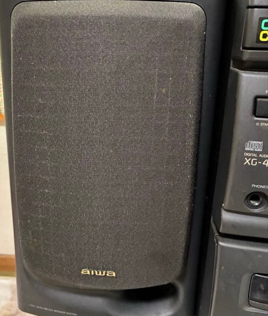 aiwa XG-410G ミニコンポ - メルカリ