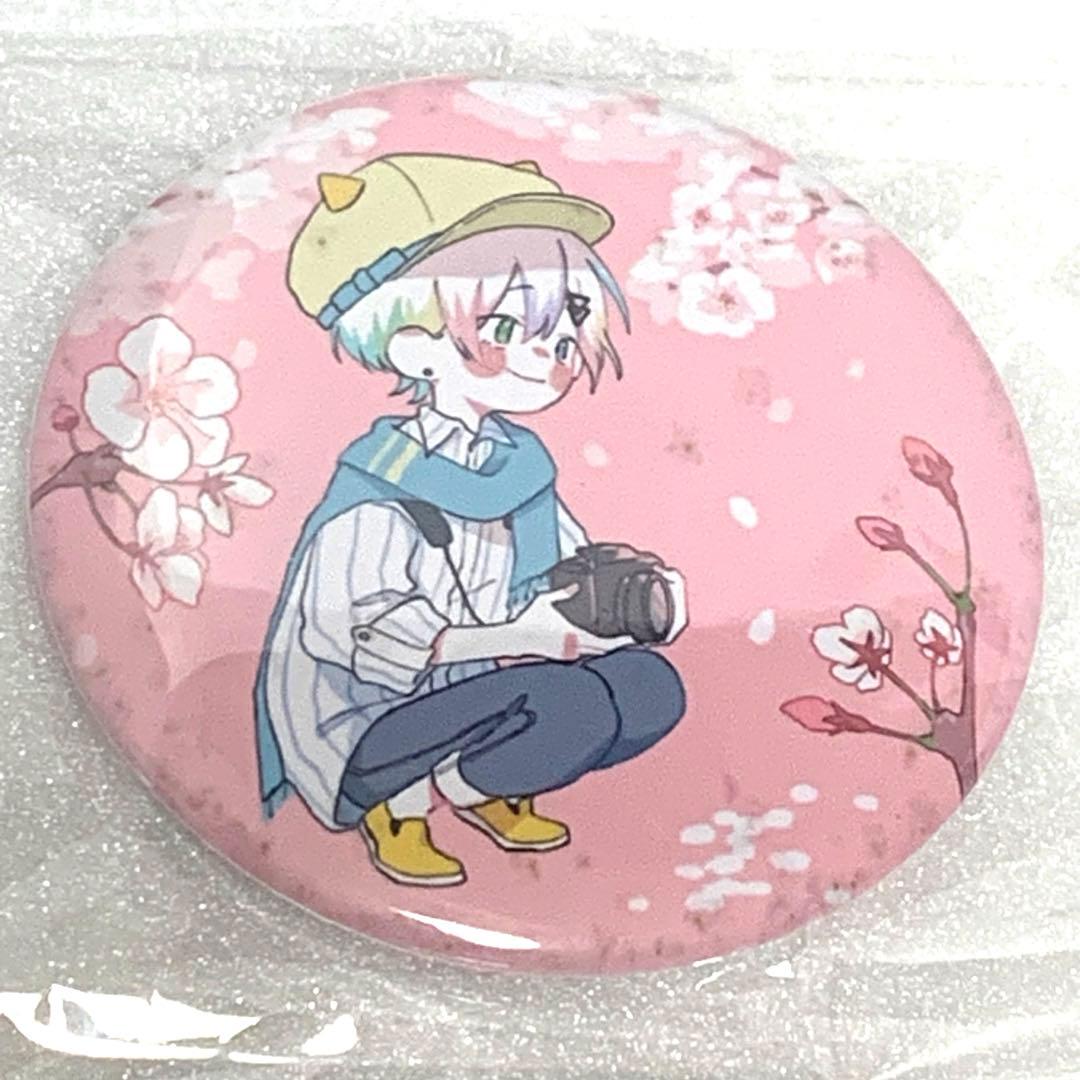 すたぽら Relu 個人グッズ シーズン缶バッジ 春2021(桜) - メルカリ