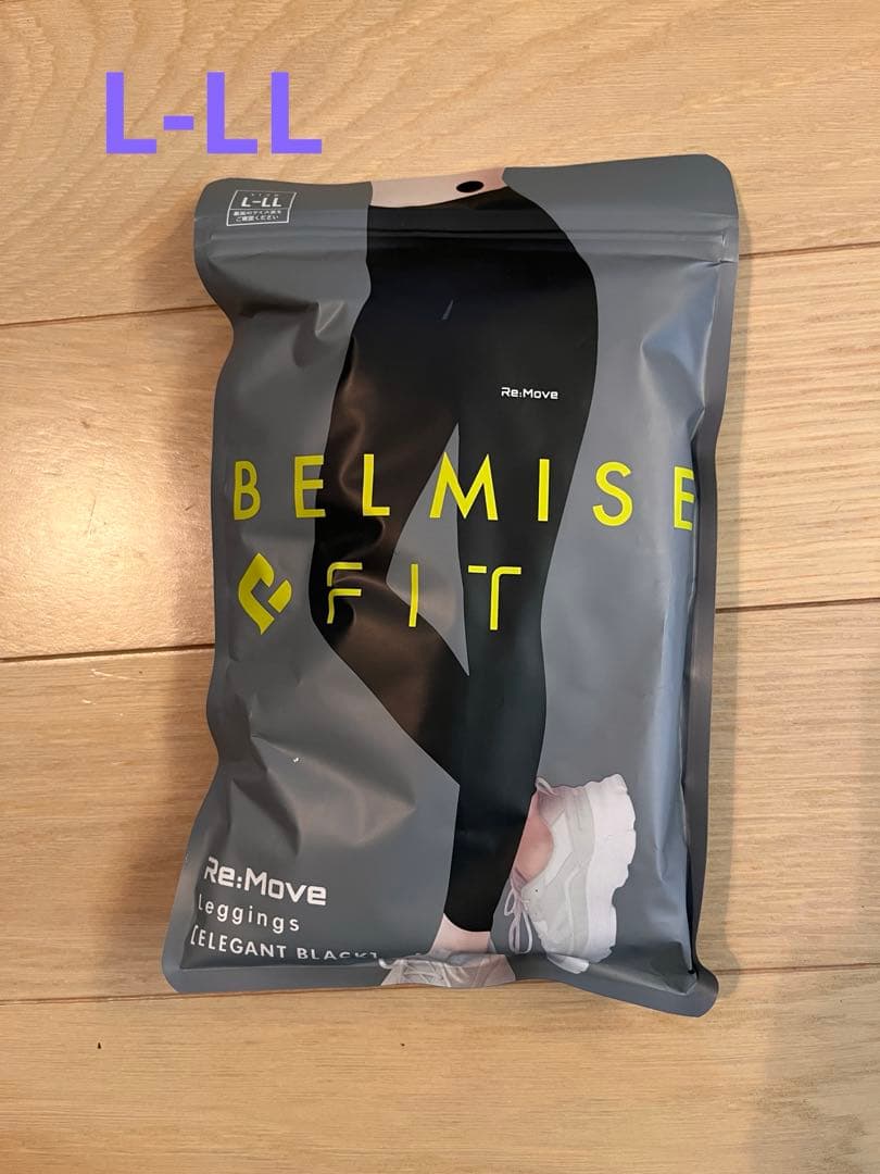 BELMISE】FIT Re:Move レギンス エレガントブラック L-LL - メルカリ
