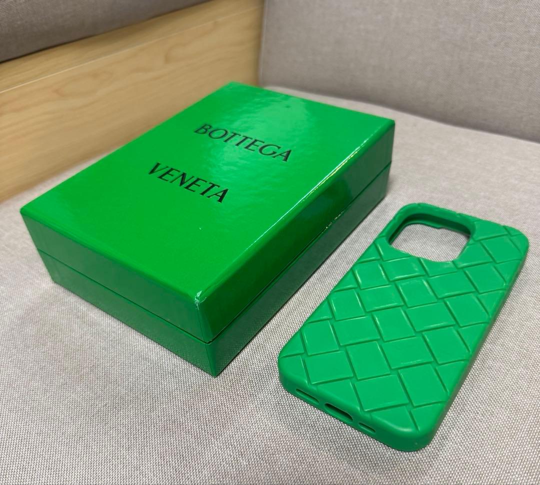 ✴︎MFF✴︎ さま専用 BOTTEGA VENETA グリーン iPhoneケースBOTTEGA