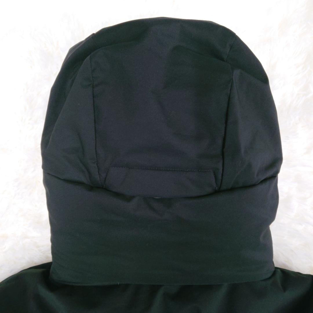 《美品》ザノースフェイス ロングダウンジャケット 黒 メンズ XL(105)