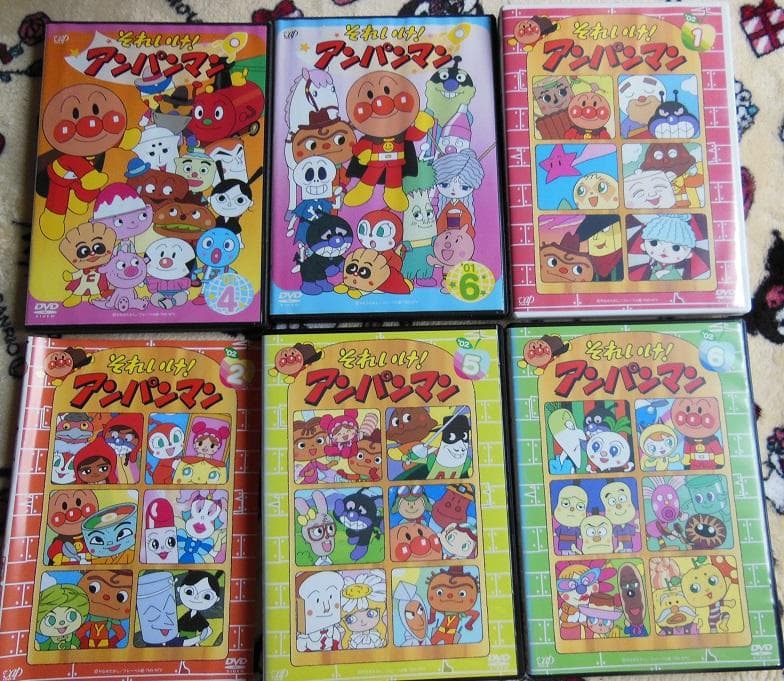 それいけ！アンパンマン DVDセット やきそばパンマン回まとめて34枚
