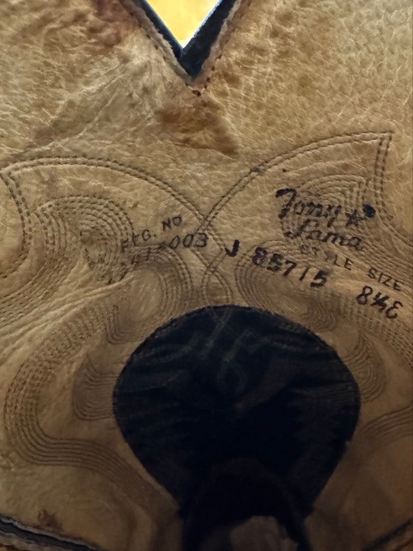 TONY LAMA ウエスタンブーツ リザード 85715 8H Tony Lama トニーラマ