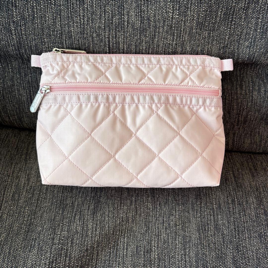 レスポートサック 神崎恵 マシュマロピンク コスメポーチ - メルカリ