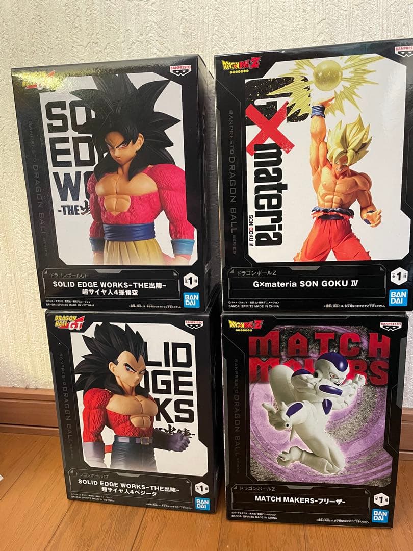 ドラゴンボールフィギュア まとめ売り 4点セット 新品未開封 - メルカリ