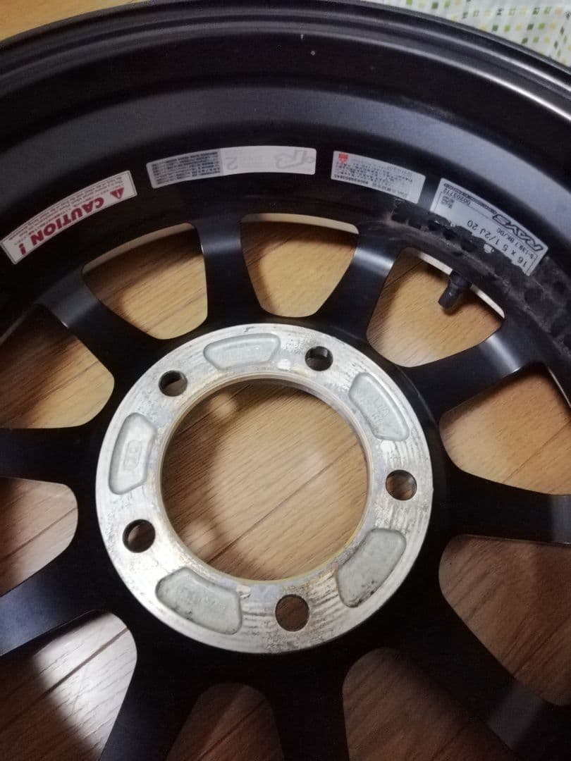 ぶ*る様 美品 ジムニー用 RAYS A·LAP-J BD (Black/Rim - メルカリ