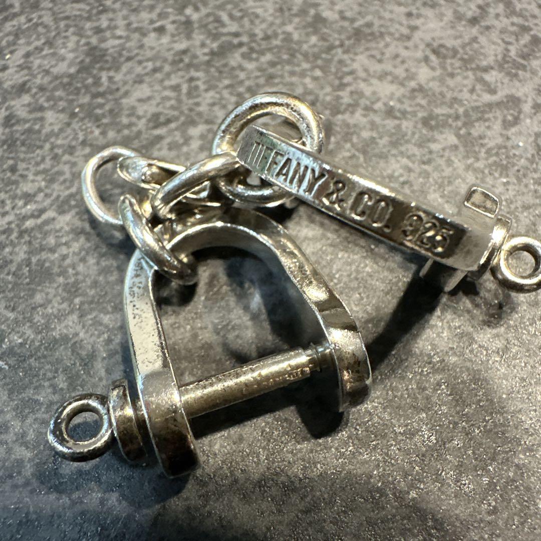 ティファニー TIFFANY ダブルシャックルキーリングヴィンテージ SV925