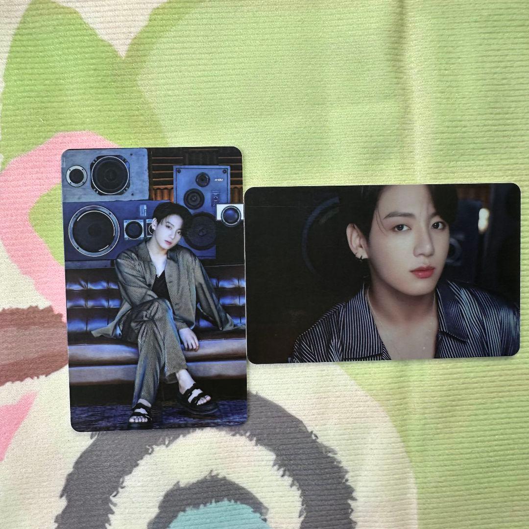 韓国限定 BTS BE Deluxe ラキドロ 未公開 ジョングクトレカ 2枚 BTS防弾少年団ジョングクBE 未公開 ラッキードロートレカ2枚 BTS防弾少年