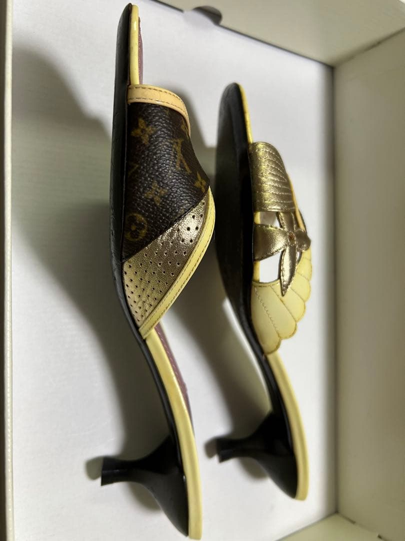 ルイヴィトン モノグラム ミュールLouis Vuitton 24.5cm