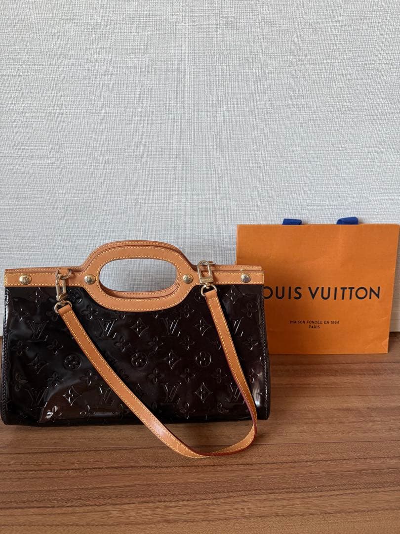 LOUIS VUITTON ダークブラウン ハンドバッグ ルイ・ヴィトン 中型バッグ ダークブラウン 【公式通販】