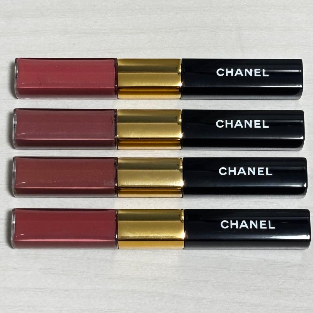 CHANEL ル ルージュデュオ ウルトラトュニュ 4本セット 新色追加】「シャネル」のリップ「ル ルージュ デュオ ウルトラ