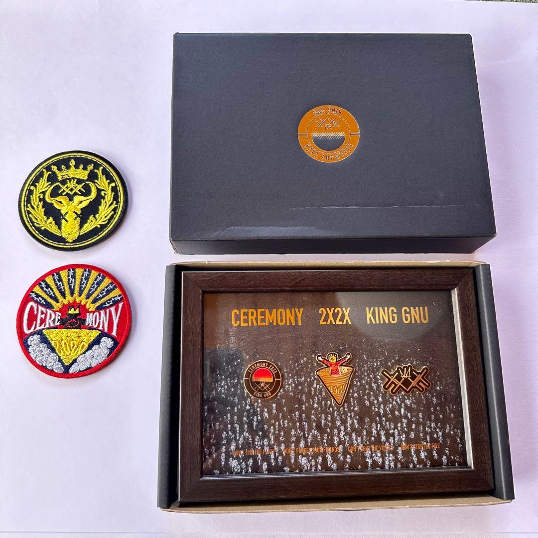 king gnu セレモニー ピンバッジ ワッペン - メルカリ