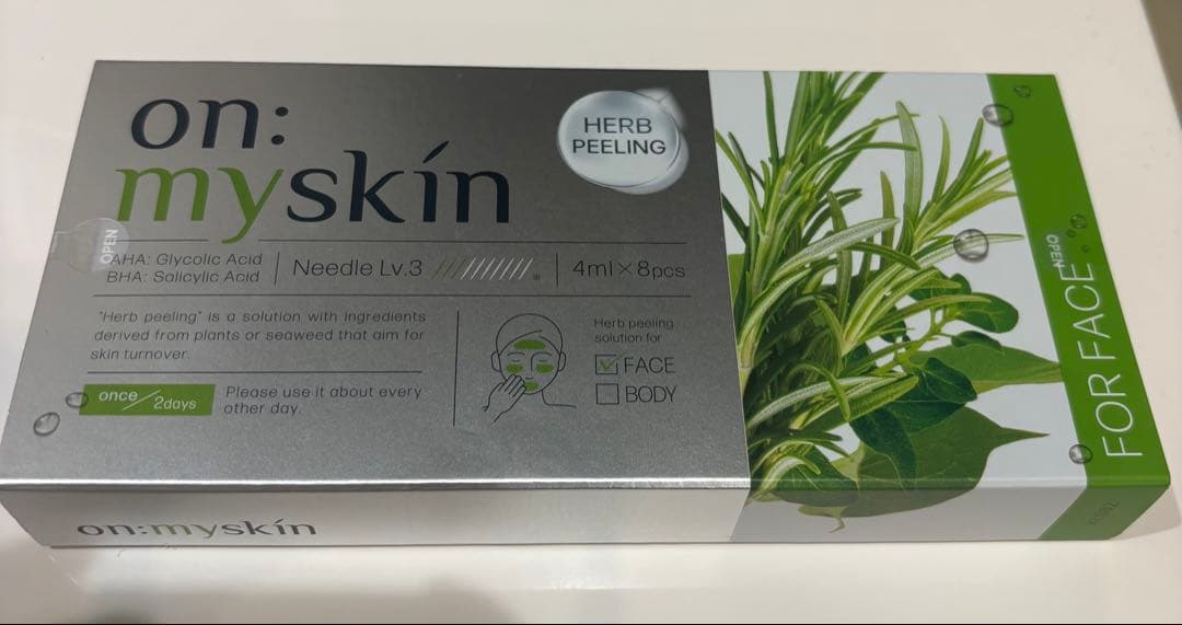 新品on: myskin ハーブピーリング フェイス用 - メルカリ