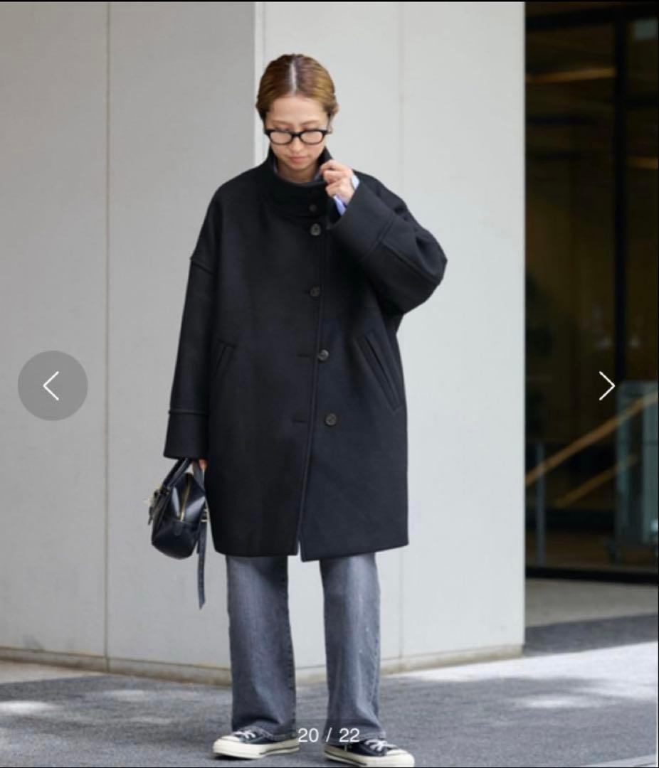 メルトンスタンドポンチョコート38 FRAMeWORK - メルカリ