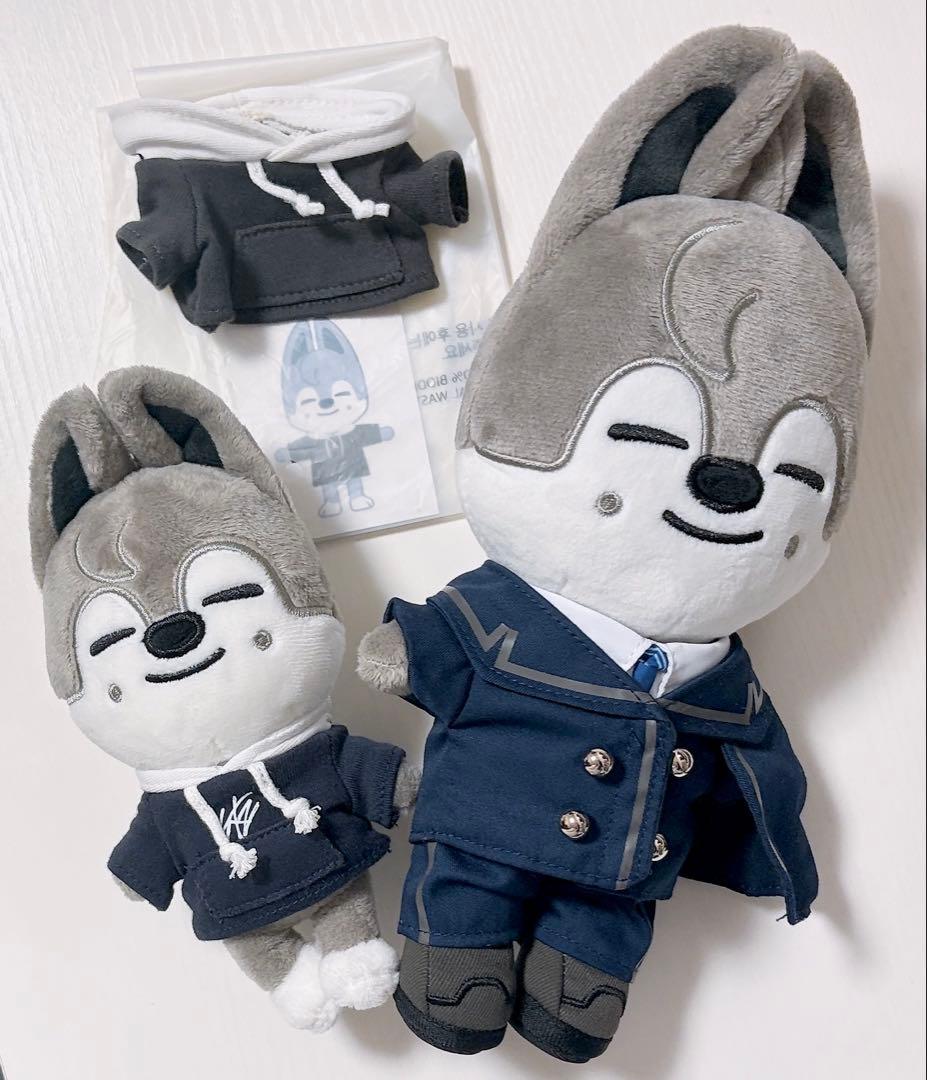 Stray Kids SKZOO ウルフチャン ぬいぐるみ オリジナル ミニ SKZOO MINI PLUSH (Wolf Chan) ウルフチャン - メルカリ