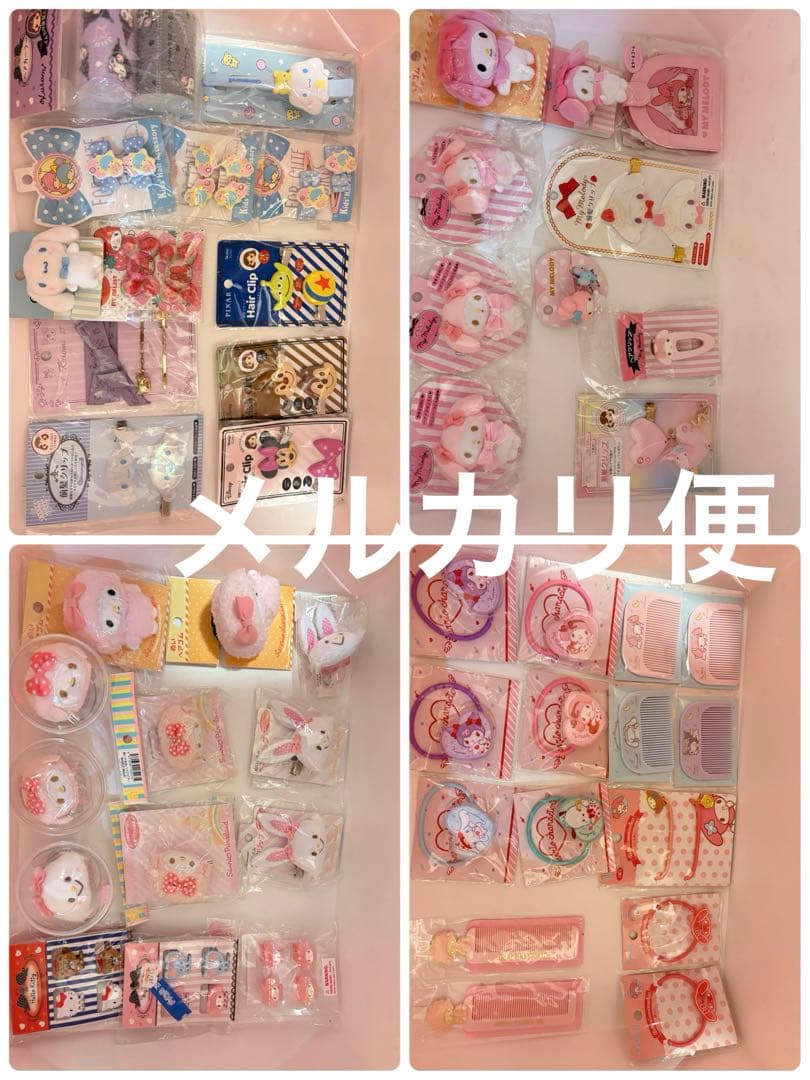 サンリオ　ヘアクリップ　マイメロ マイメロディ　シナモロール　クロミ ピアノ サンリオ ヘアクリップ マイメロ マイメロディ シナモロール クロミ