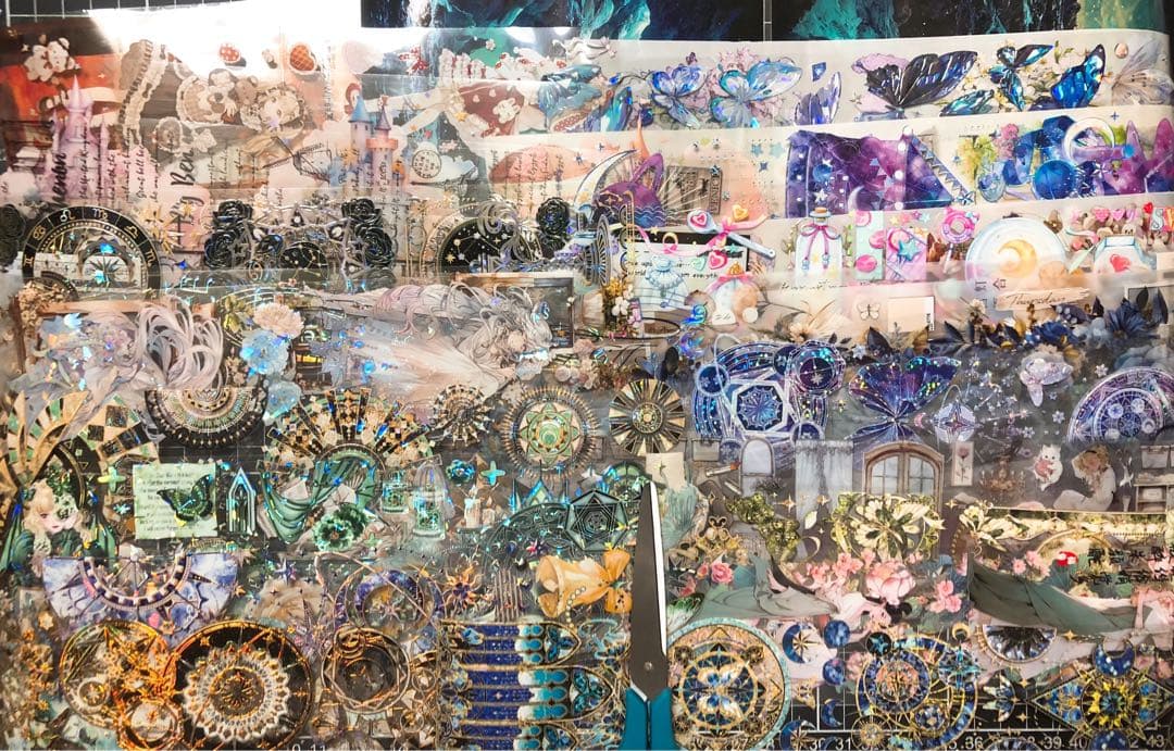 海外マステ 長め40枚+オマケ まとめ売り - メルカリ