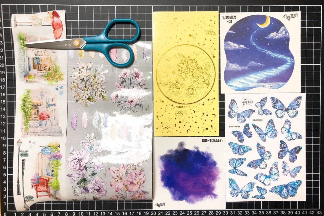 海外マステ 長め40枚+オマケ まとめ売り - メルカリ